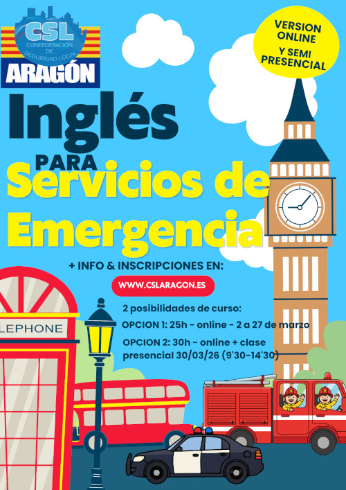 Curso de Inglés para Servicios de Emergencia