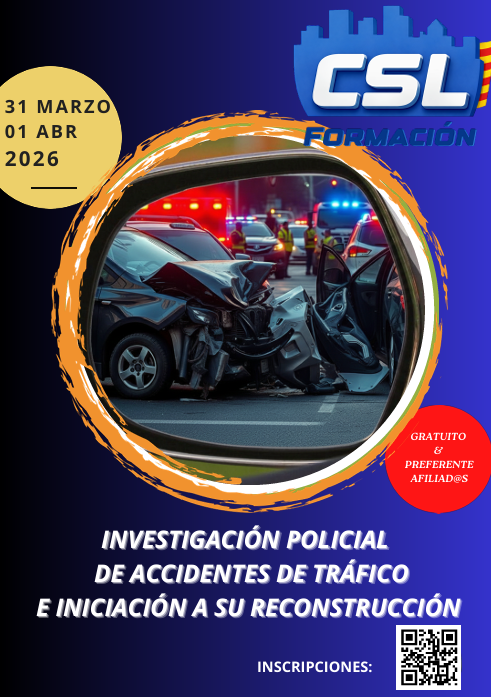 Curso Presencial de Investigación en Accidentes de Tráfico