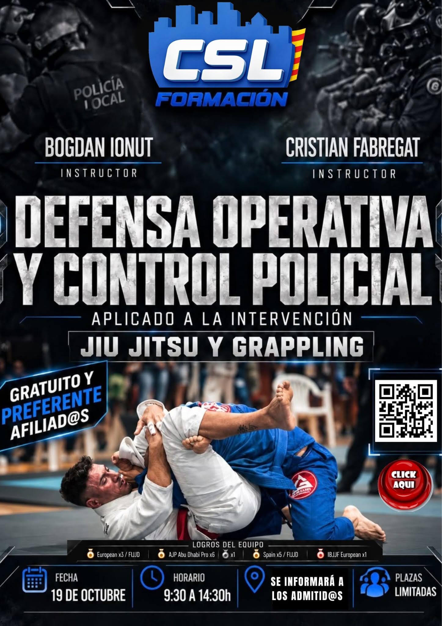 Formación continua en Defensa Operativa y Control Policial.